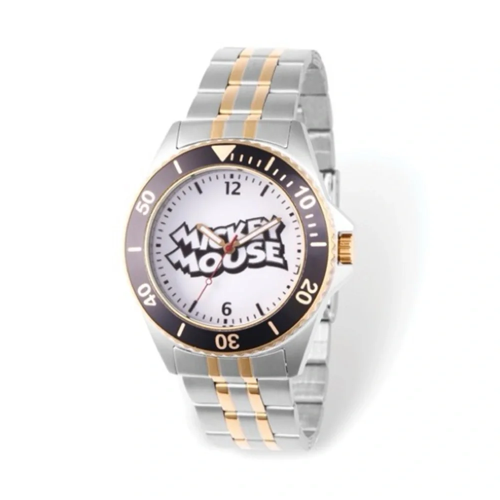 Disney The Original Mickey Mouse Two-Tone Stainless Steel Quartz Watch